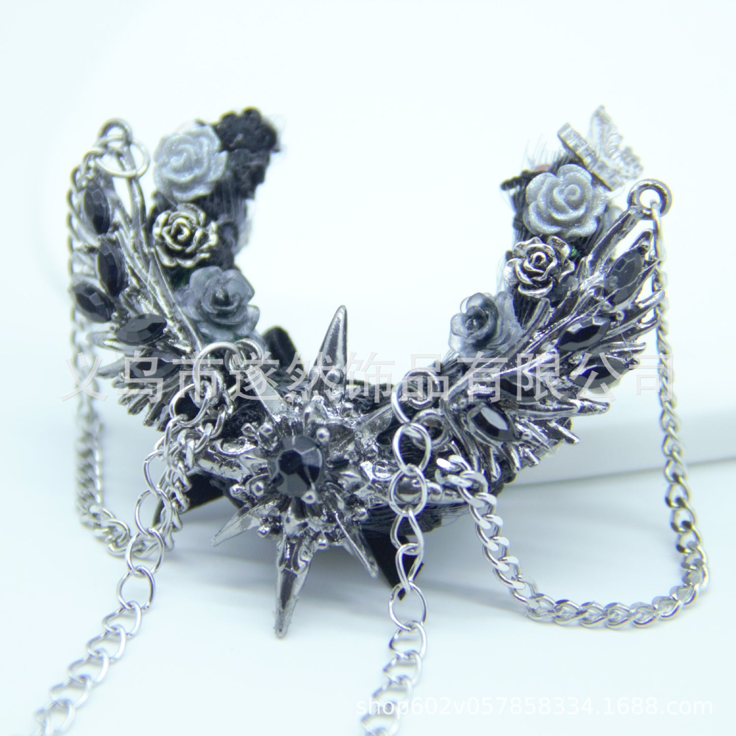 Heavy Industry Dark Hexagram Star Tassel Love Moon Chain Creative New Product Premium DIY Jewelry Accessories
