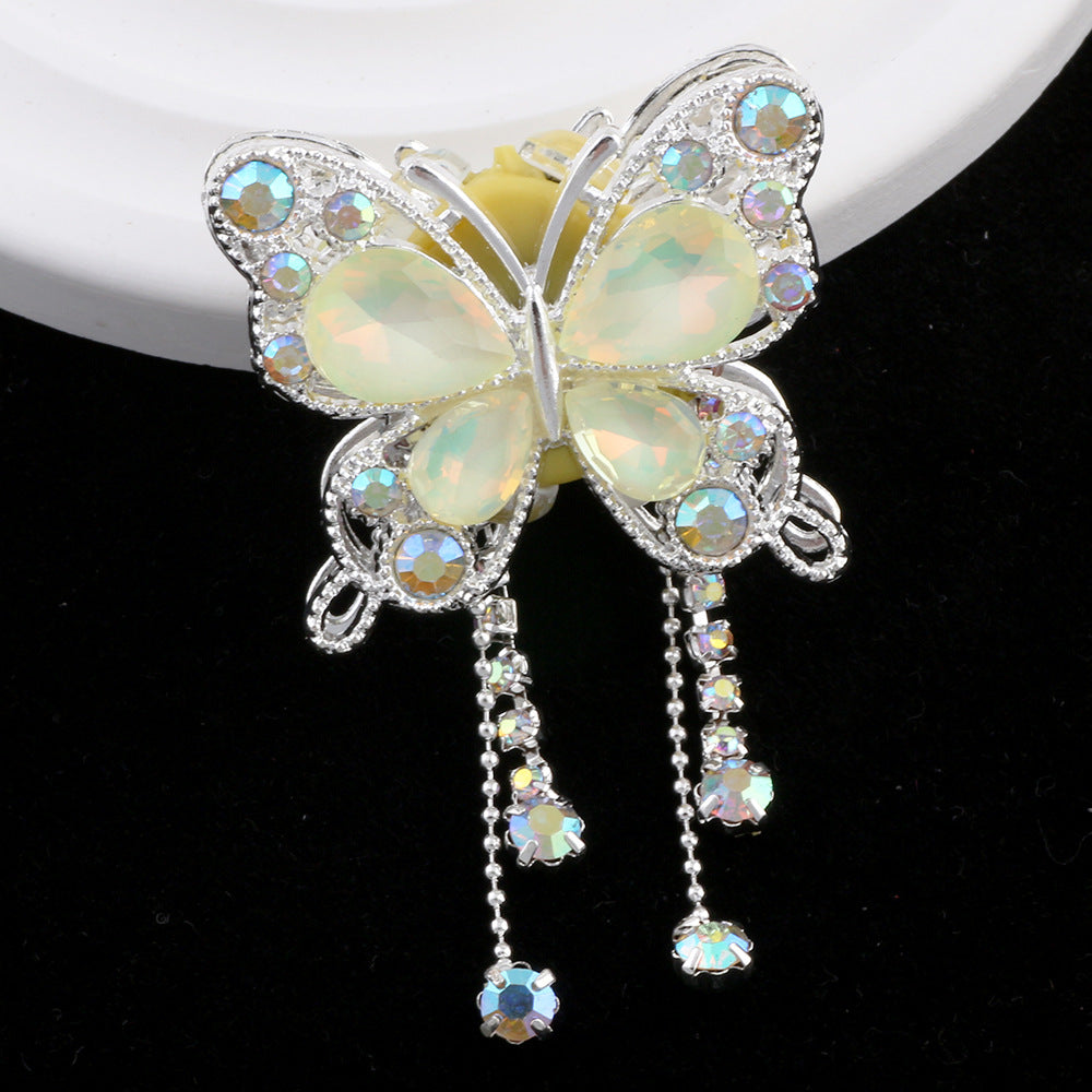 Heavy Industry Butterfly Tassel Drill Ball Can Thread Straight Hole Beads DIY Phone Chain Keychain Package Chain Accessories