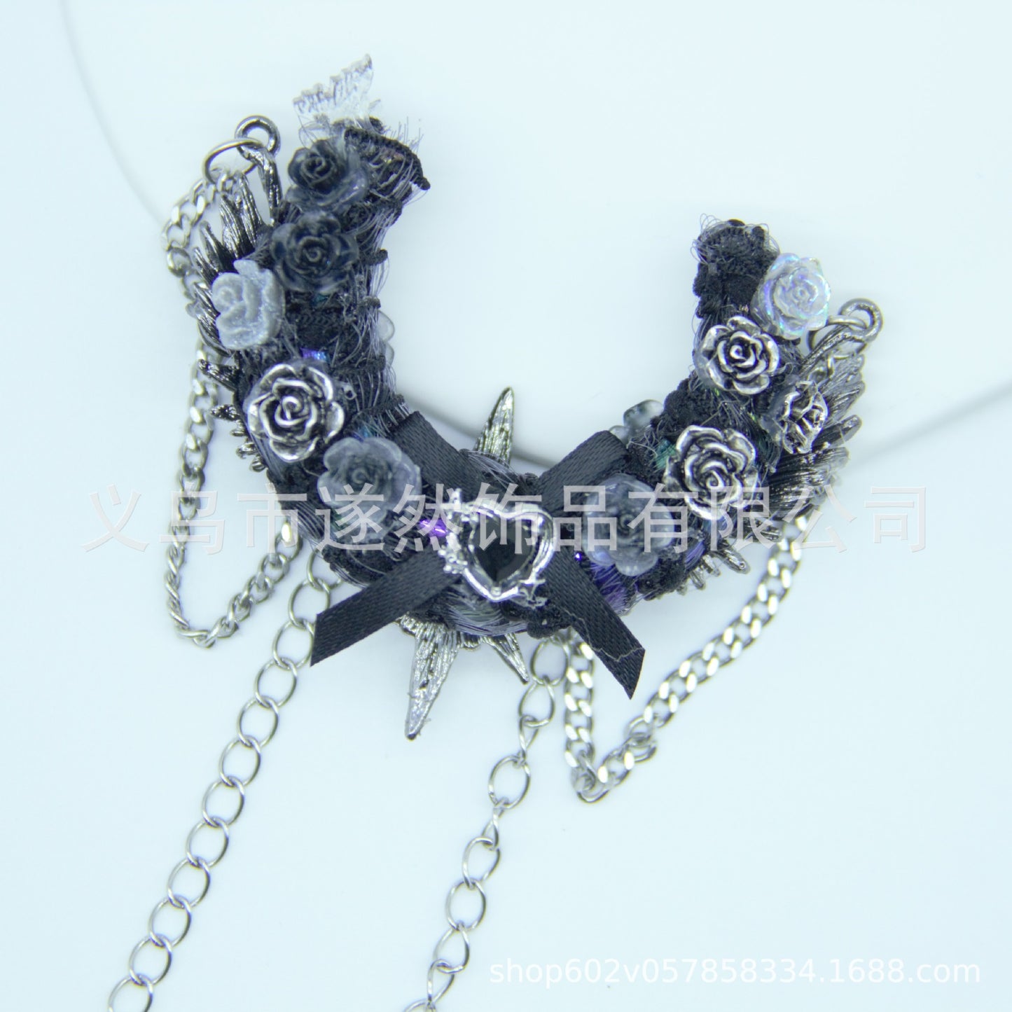 Heavy Industry Dark Hexagram Star Tassel Love Moon Chain Creative New Product Premium DIY Jewelry Accessories