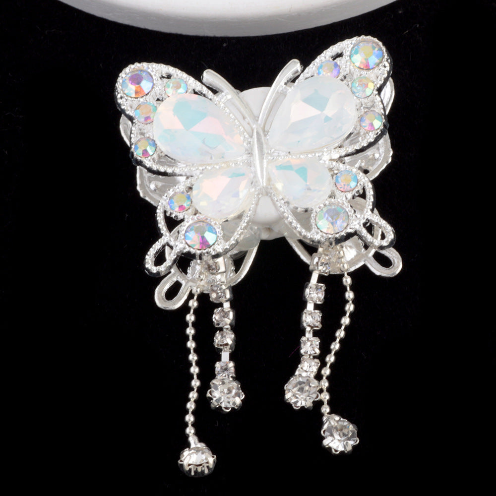 Heavy Industry Butterfly Tassel Drill Ball Can Thread Straight Hole Beads DIY Phone Chain Keychain Package Chain Accessories